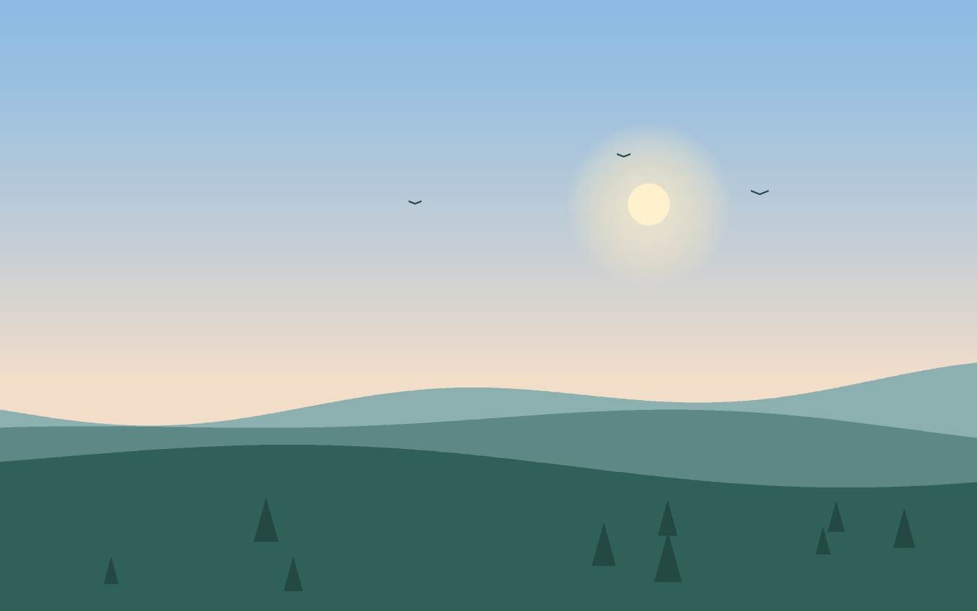 Landschaftsillustration