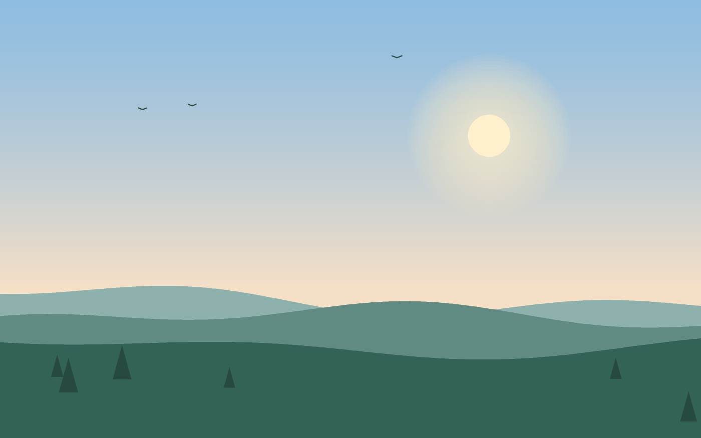 Landschaftsillustration
