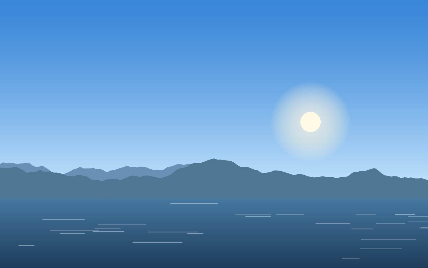 Landschaftsillustration