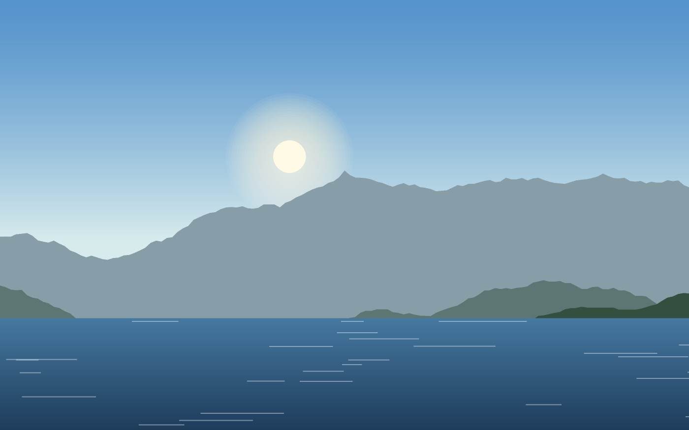 Landschaftsillustration