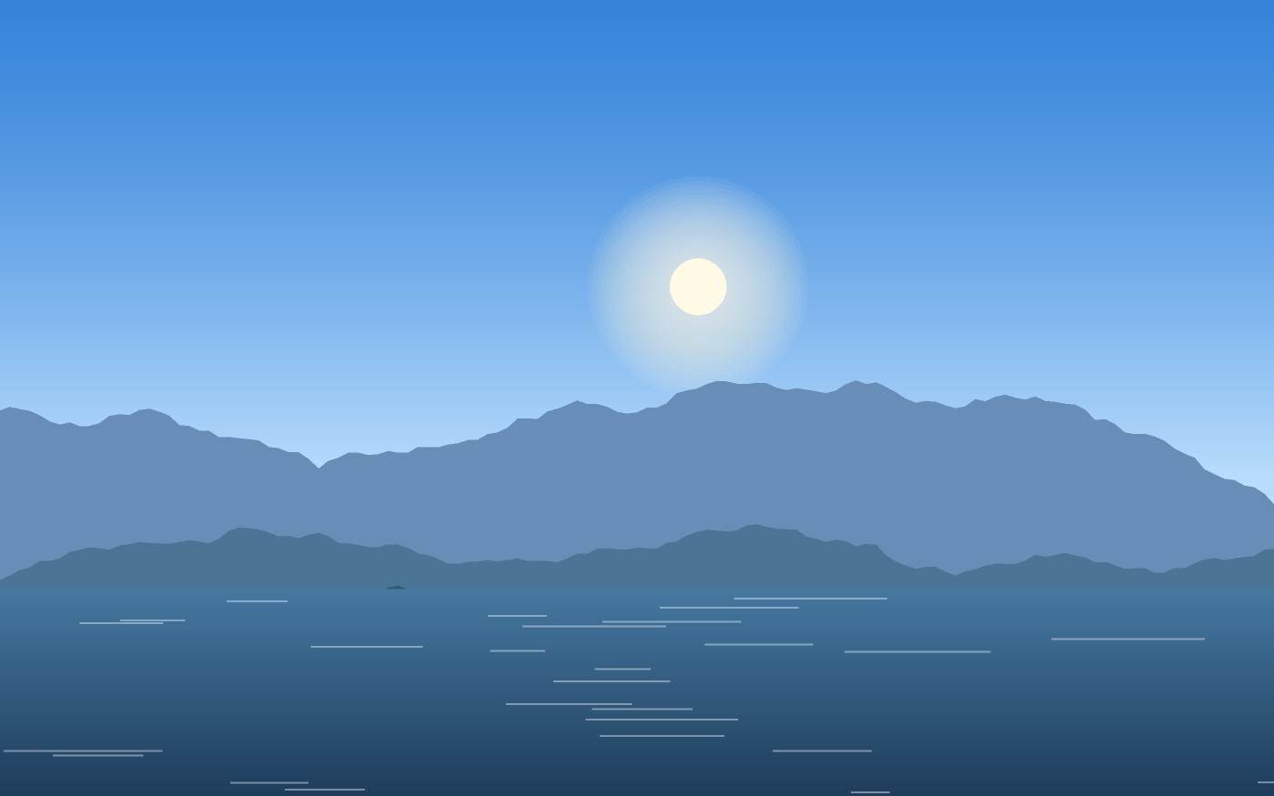 Landschaftsillustration