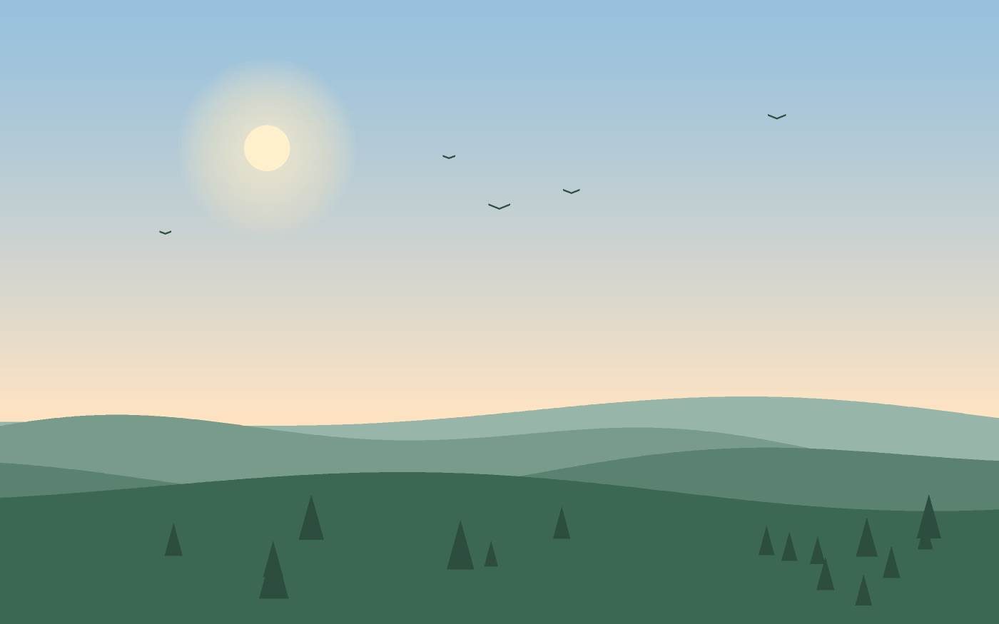 Landskabsillustration