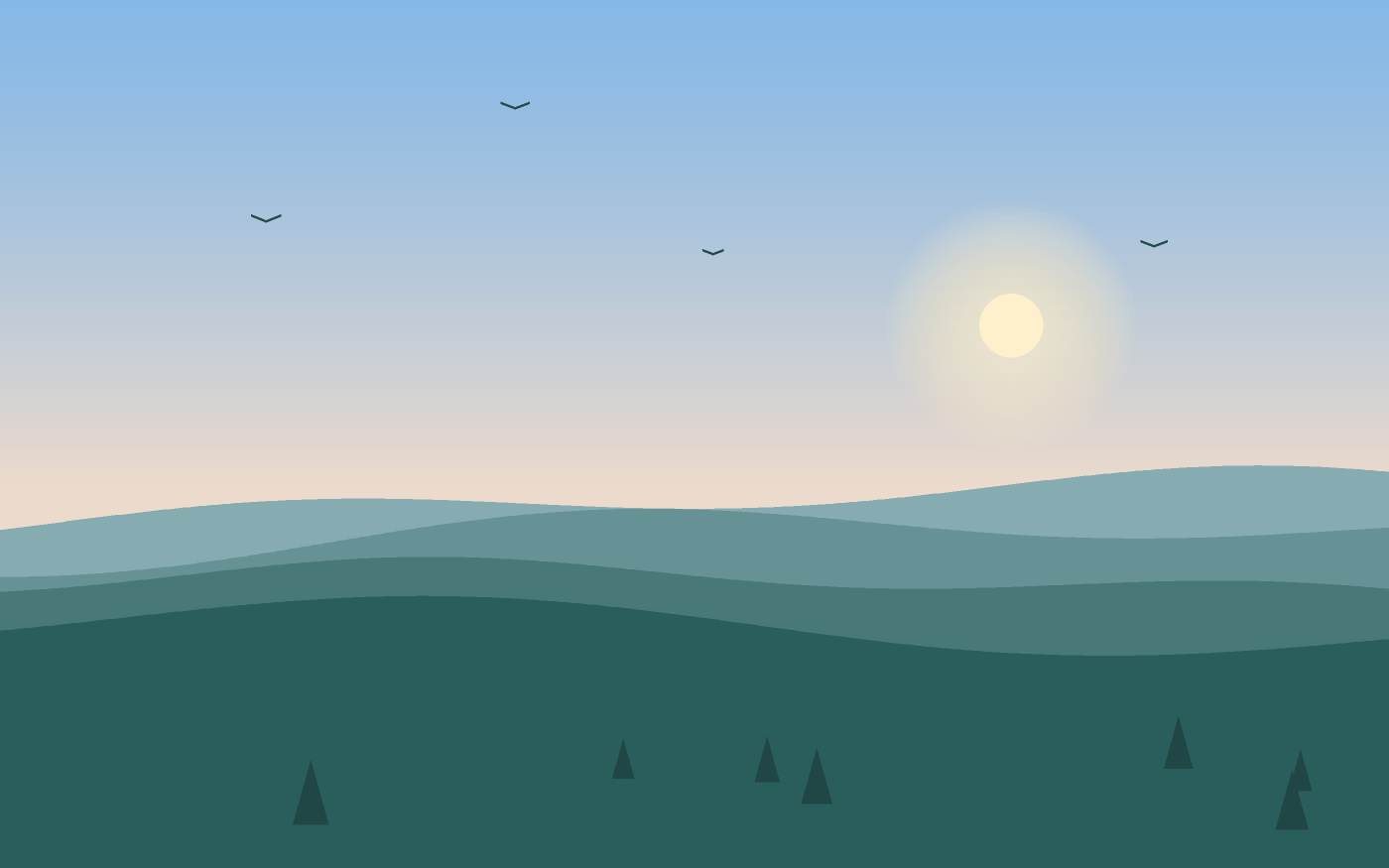 Landskabsillustration