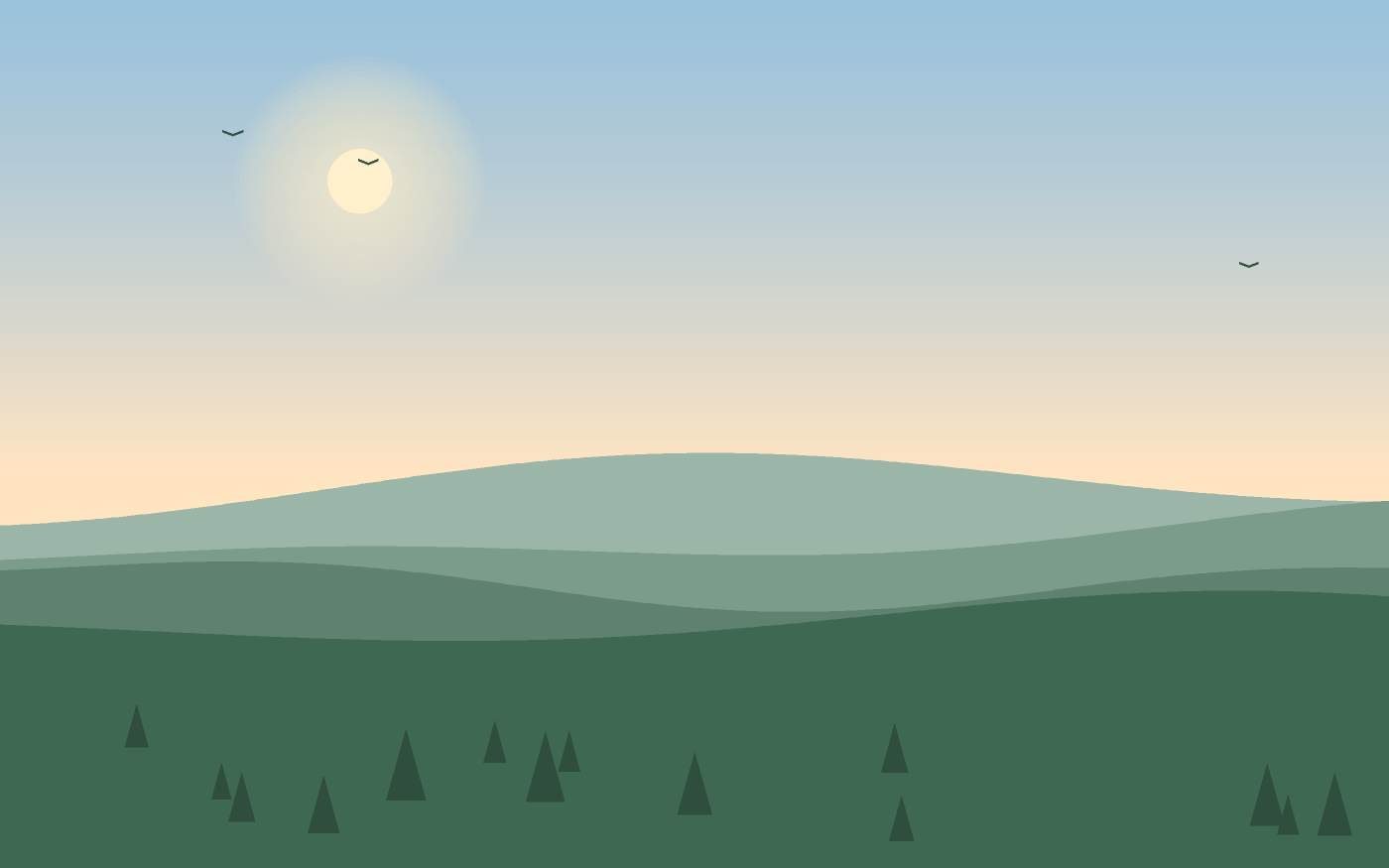 Landskabsillustration