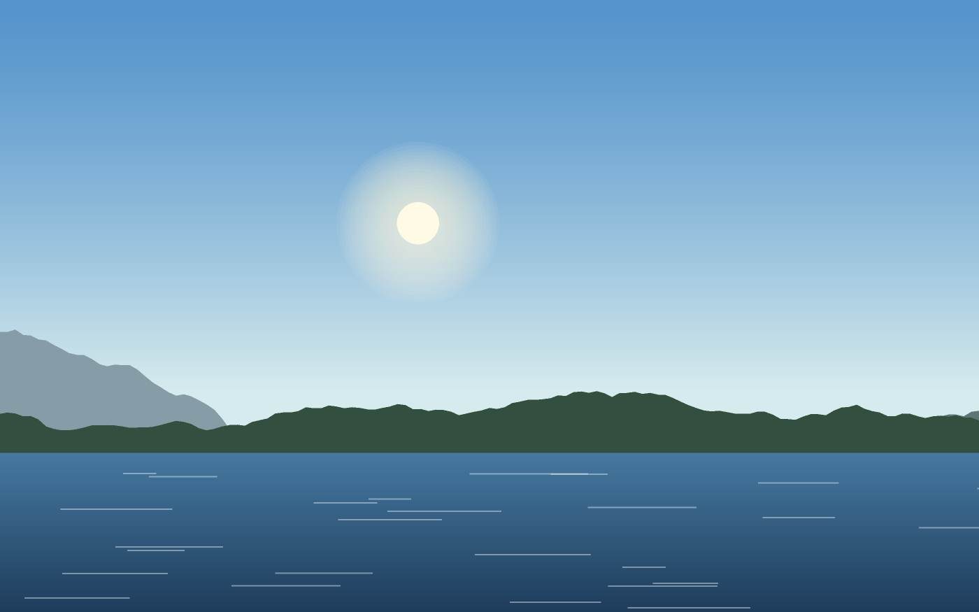 Ilustración de un paisaje